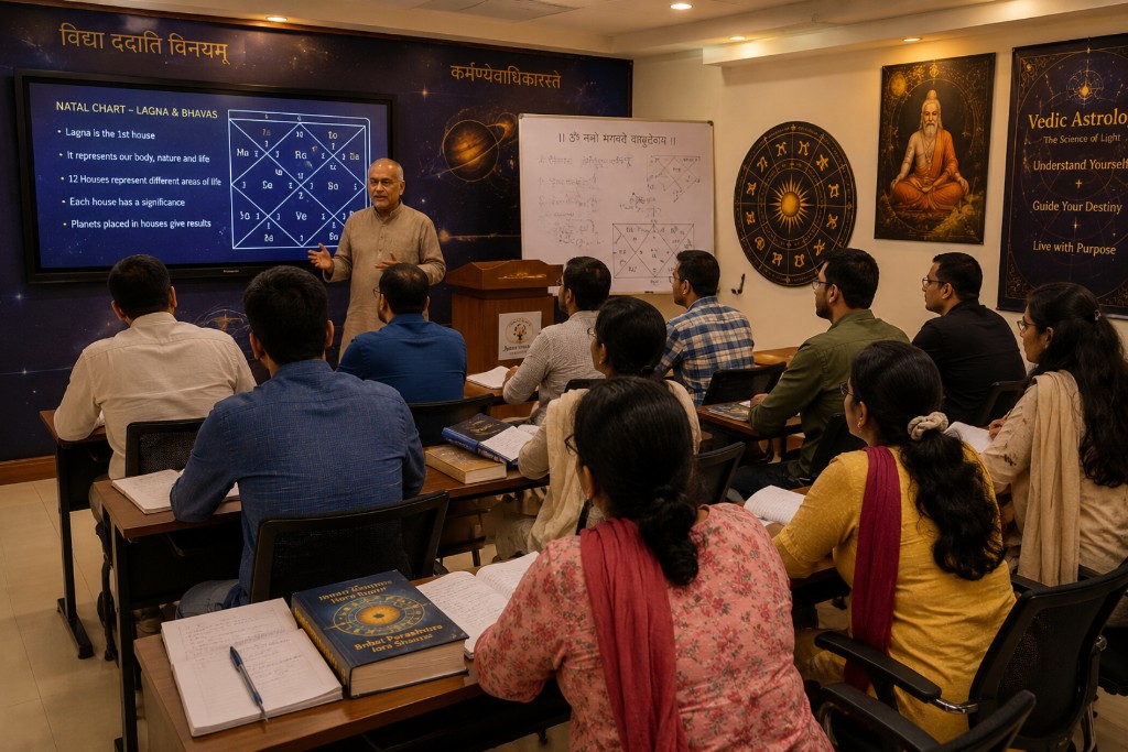Natal Chart — Lagna & Bhavas Class