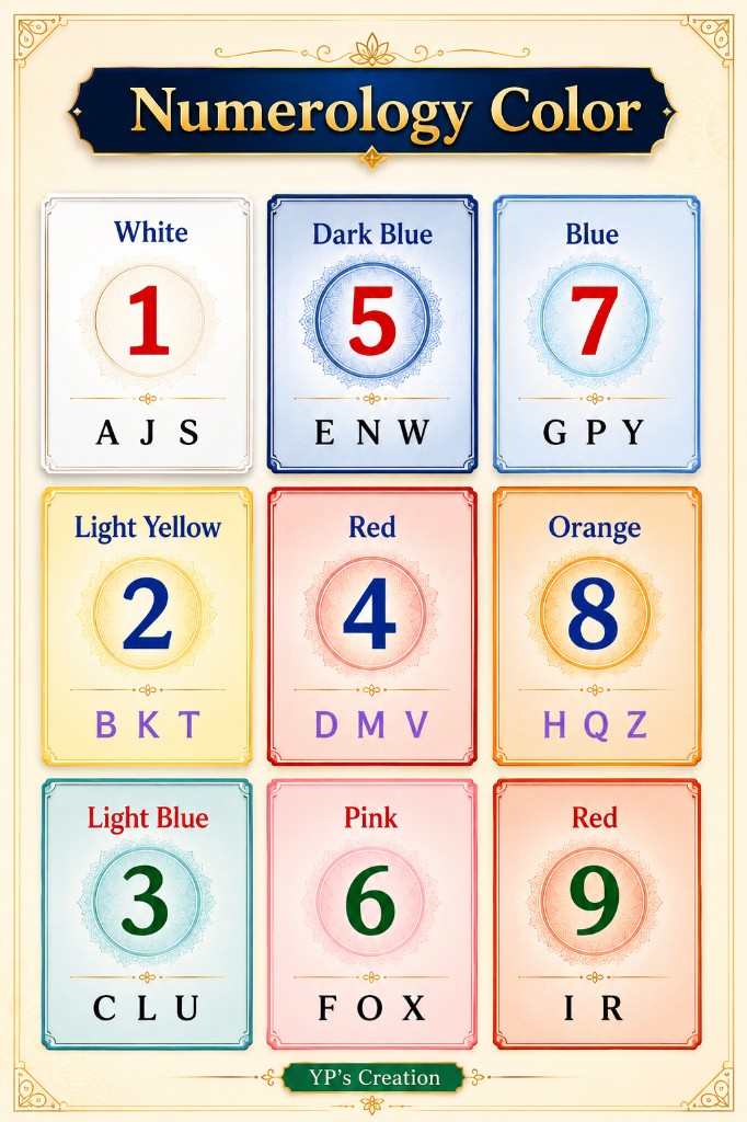 Numerology Color